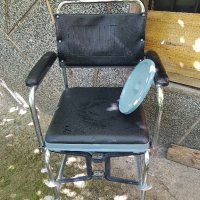 Инвалиден стол санитарен, снимка 5 - Тоалетни столове - 41480240