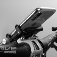 Алуминиева поставка за телефон за велосипед, тротинетка, електрически велосипед, снимка 6 - Аксесоари и консумативи - 41887413