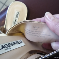 Karl Lagerfeld н. 37 Само днес 50 лв., снимка 3 - Дамски ежедневни обувки - 36318417