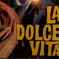 Постер с рамка classic Italian movie, Art, Cinema, La Dolche Vita, снимка 7 - Списания и комикси - 34742484