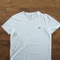 Lacoste V-Nec - страхотна мъжка тениска , снимка 4 - Тениски - 41424266