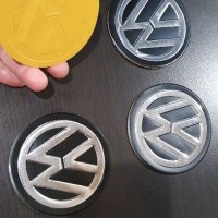 Метални стикери vw метални капачки vw лого , снимка 3 - Аксесоари и консумативи - 38870711