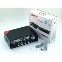Аудио усилвател SN-555BT, Караоке, Блутуут, FM, SD, USB, BLT, 2x60W, 220VAC, снимка 2 - Ресийвъри, усилватели, смесителни пултове - 42376546