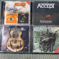 Accept,Whitesnake , снимка 1 - CD дискове - 44619949
