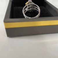 Златен пръстен 18К, снимка 7 - Пръстени - 44509477