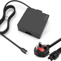 100W USB C зарядно за лаптоп MacBook Lenovo Asus Dell HP Samsung Acer , снимка 1 - UPS захранвания - 41760602