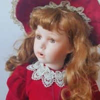 Английска порцеланова кукла Jacqueline , снимка 1 - Колекции - 44628609