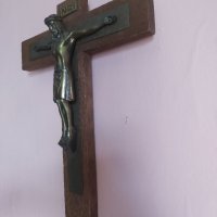 Стар кръст , Исус Христос 25х20см, снимка 8 - Други ценни предмети - 41394506
