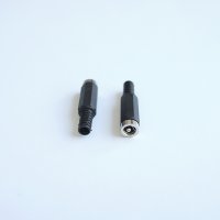 Букса захранваща за кабел 5,5x2,1mm(м), снимка 1 - Друга електроника - 42590739