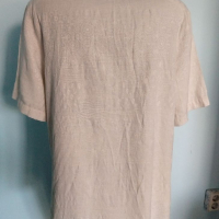 Луксозна ленена туника тип риза - голям размер , снимка 5 - Туники - 36226110