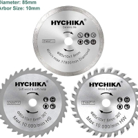 Мини дискове за циркулярен трион HYCHIKA 3 БР., снимка 2 - Други инструменти - 44560977