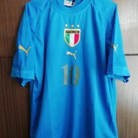 Италия Франческо Тоти Пума оригинална тениска фланелка Italy Totti Puma , снимка 2 - Тениски - 42104226