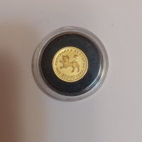 Златна монета 20000 лева 1998 Четвероевангелие, снимка 2 - Нумизматика и бонистика - 42054616