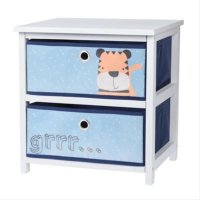 Красив шкаф за детска стая с чекмеджета на марката Home Styling Collection, снимка 6 - Мебели за детската стая - 42351538