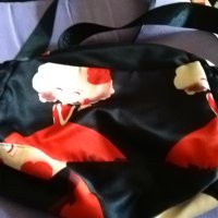 Чанта промазан плат през рамо Бобо женска 27х20х10см, снимка 6 - Чанти - 42318304