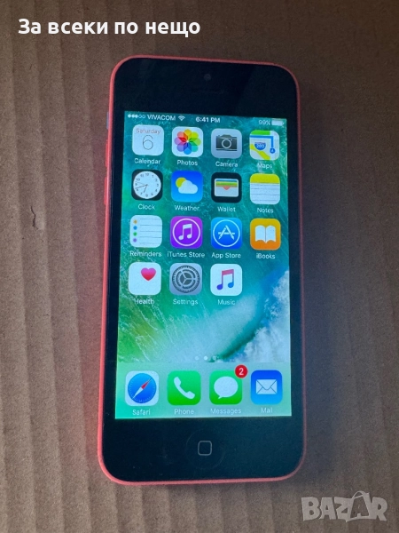 iphone 5c с Айклауд 16GB , Айфон , снимка 1