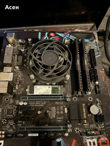 Дънна платка GIGABYTE Intel B360  1151 и  Процесор Intel Corei7-8700 12M кеш памет, до 4.60 GHz и, снимка 1