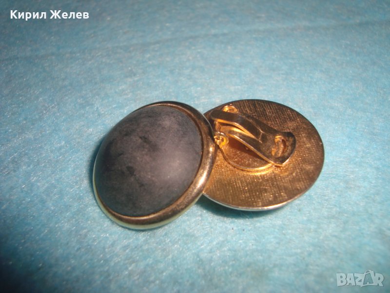 ВИНТИДЖ РЕТРО БЕЛ ЕПОК СТИЛ КЛИПС ОБЕЦИ 26680, снимка 1