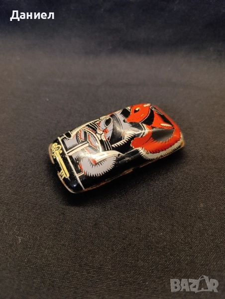 Стара метална количка, снимка 1