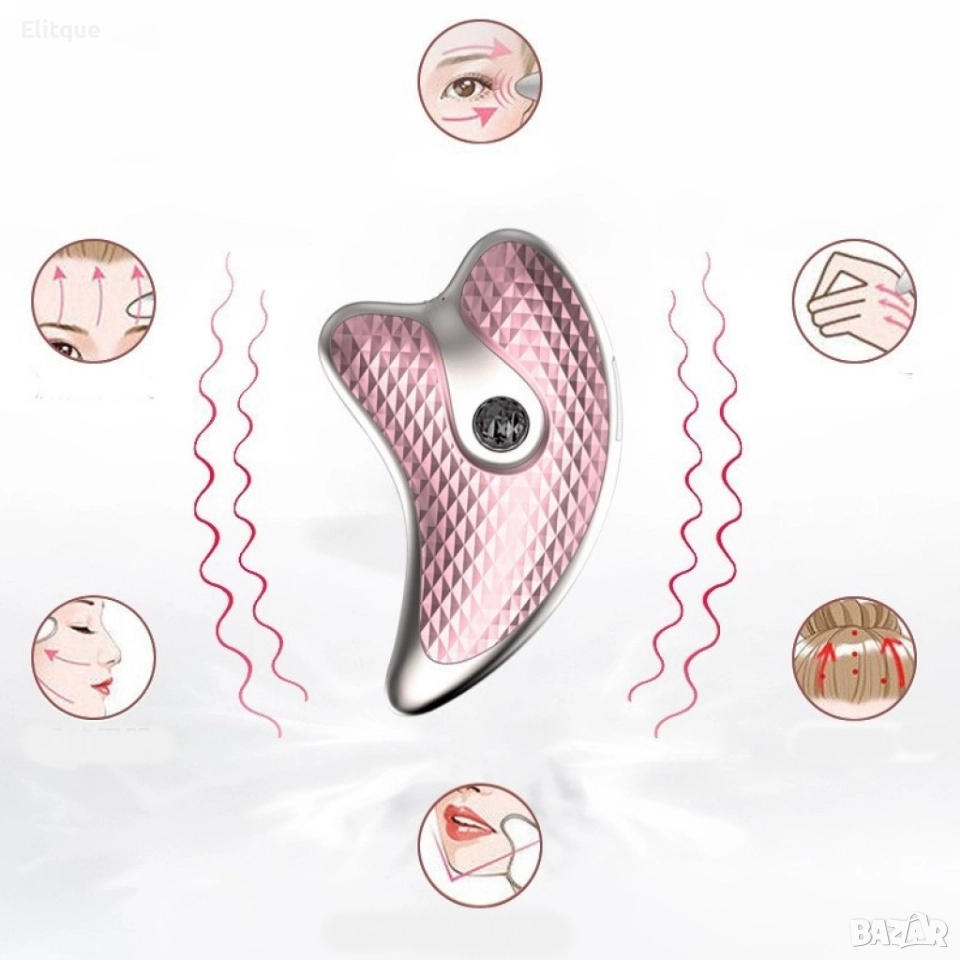 Мултифункционален масажор със стягащ, повдигащ и лифтинг ефект - TV618, снимка 1