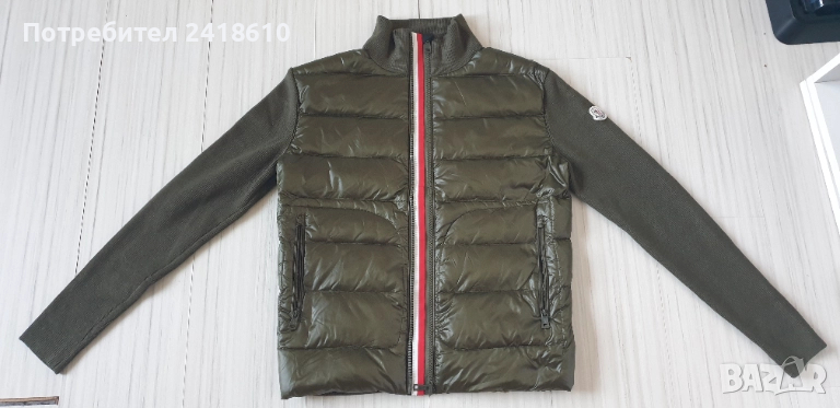 Moncler Down Stretch Hybrid Mens Jacket Stretch Size M / L НОВО! ОРИГИНАЛ! Мъжко Яке!, снимка 1