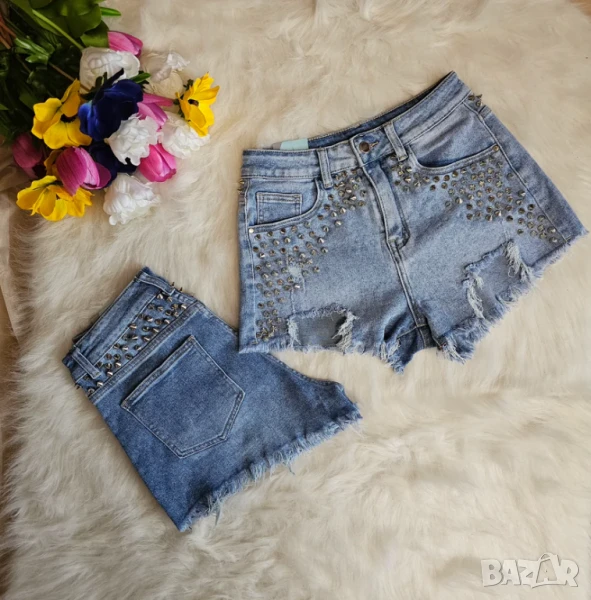 Модерни къси дънкови панталонки , снимка 1