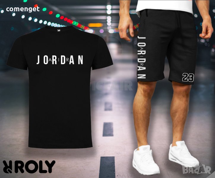 NEW 2023! Комплект от тениска и къси панталони AIR JORDAN - 2 ЦВЯТА!, снимка 1