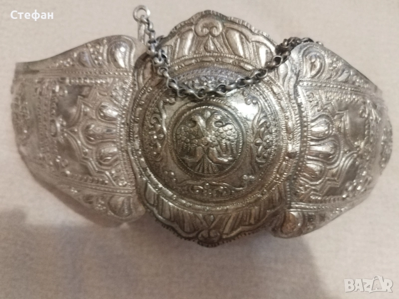 Голяма сребърна пафта., снимка 1