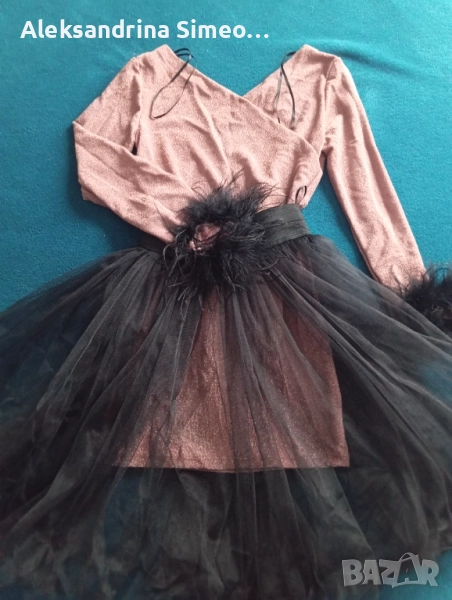 Детска рокля Contrast , снимка 1