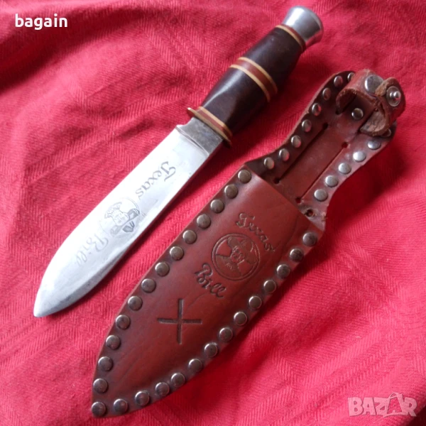 Пума: " Тексас Бил", Марков немски нож, Солинген., снимка 1