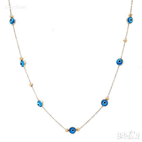 Златно колие 3,47гр. 47см. 14кр. проба:585 модел:1207-5, снимка 1