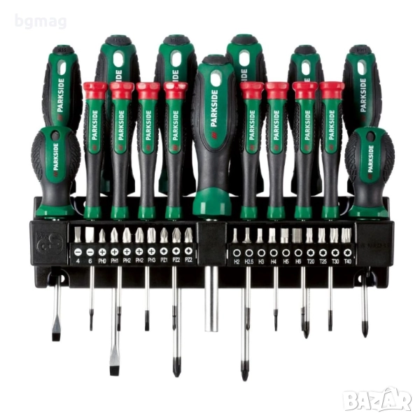 PARKSIDE комплект накрайници и отвертки,37 части, снимка 1