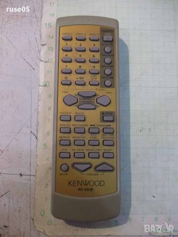 Дистанционно "KENWOOD - RC-553E" работещо, снимка 1