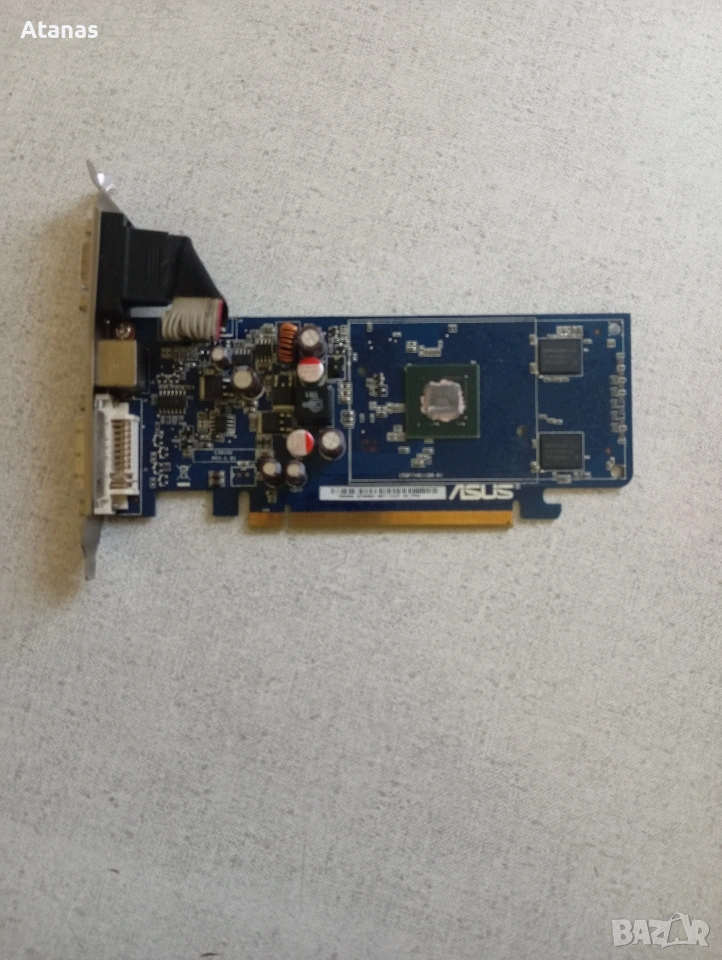 Видеокарта NVIDIA ASUS EN210 SILENT/DI/512MD2(LP), снимка 1
