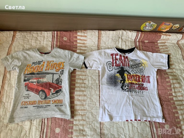 Блузи за ръст 116-122 см.-5 бр., снимка 1