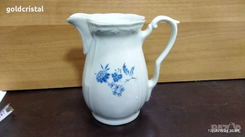 Стар български порцелан Видин кана 1 л , снимка 1