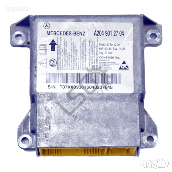 AIRBAG модул Mercedes-Benz C-Class 204 (W/S/C) 2007-2014 ID:104460, снимка 1