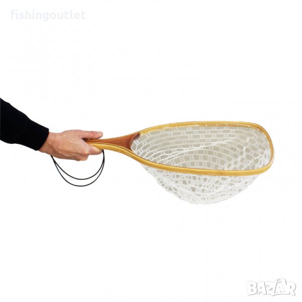 Мухарски кеп от дърво със силиконова мрежа Filstar Trout Master, снимка 1