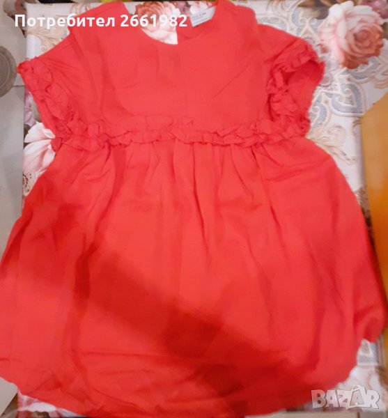 Червена детска блузка на Зара, снимка 1