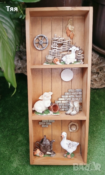 Дървено 3D пано, снимка 1