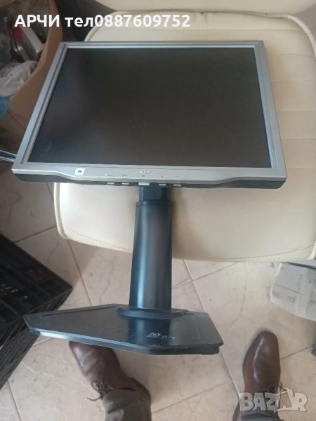 ОРИГИНАЛЕН ACER AL1723 LCD МОНИТОР AL1723 17-инчов TFT черен/сребрист, снимка 1