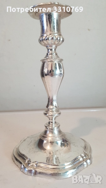 Красив посребрен свещник WMF., снимка 1
