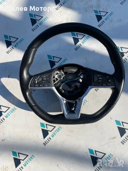 34324266A кожен волан, кормило от Nissan Qashqai 1.3 DIG-T двигател HR13DDT 160 кс. автоматик, панор, снимка 1