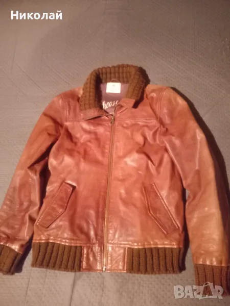 Красиво кожено яке унисекс!, снимка 1