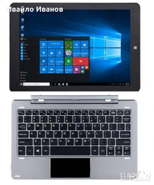 12"Таблет Intel Chuwi Hi12 dualOS Windows10+Android 5.0+клавиатура+подарък , снимка 1