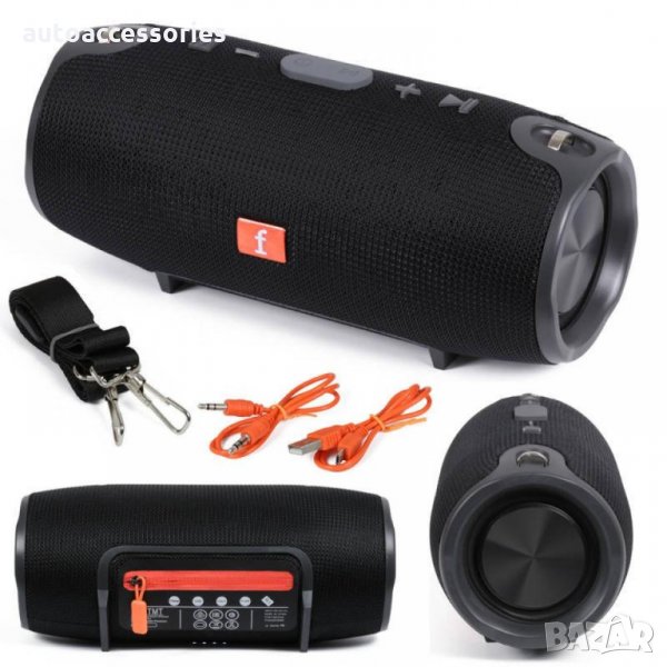 3000052591 Преносим Bluetooth високоговорител FM радио Boombox Бумбокс TG-120, снимка 1