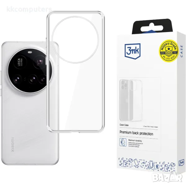 Калъф силикон Anti Shock 1,5мм прозрачен за Xiaomi 15 Ultra Баркод : 3132001, снимка 1