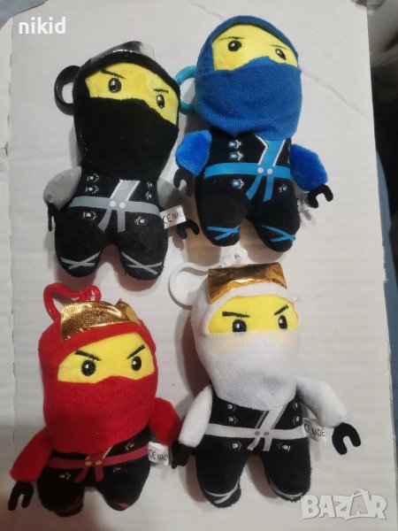 Нинджаго Нинджа ninjago плюшен плюшена играчка ключодържател, снимка 1