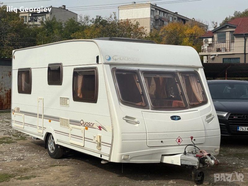 Каравана Lunar Quasar-ФРЕНСКА СПАЛНЯ/ФОРСЕЛТ/ТЕНТА/MOVER/ОБОРУДВАНА/КАТО НОВА, снимка 1