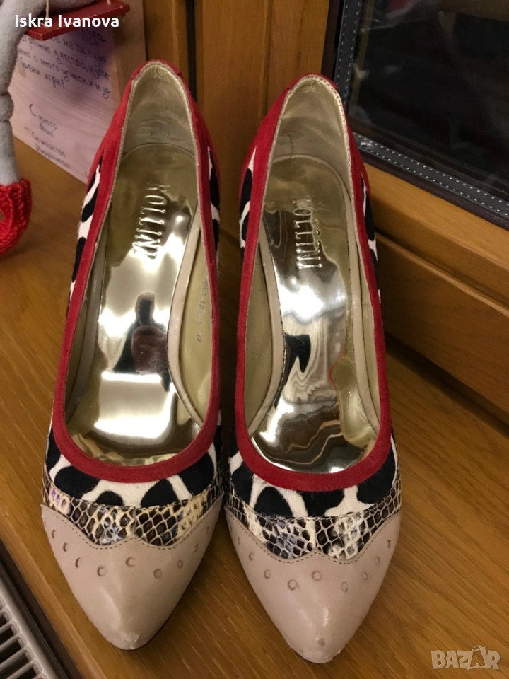 Damski kojeni obuvki, снимка 1